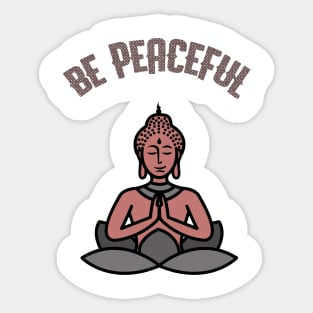 Be Peaceful Sticker